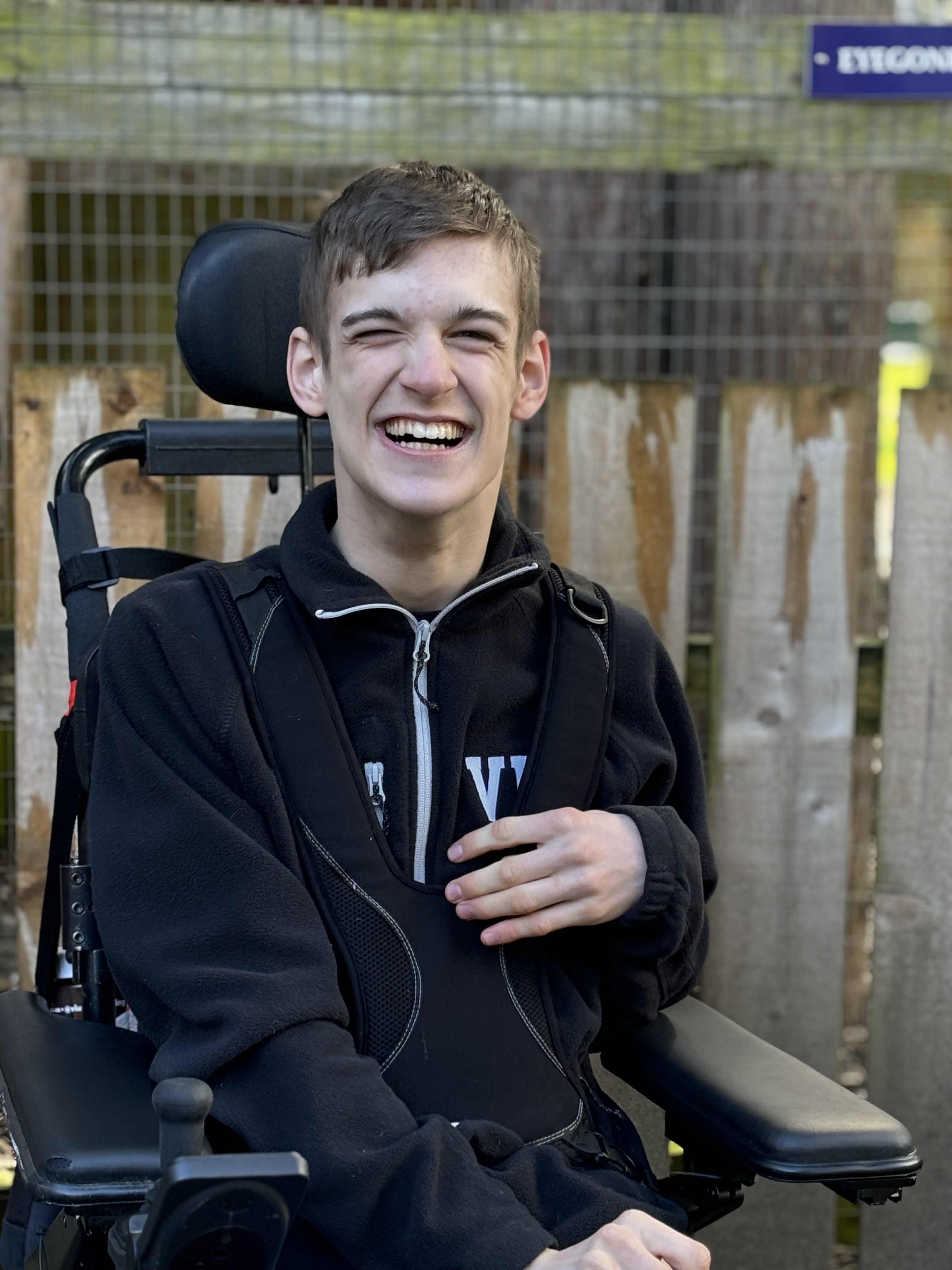 Another picture of me at the wildlife recovery center Another picture of me at the wildlife recovery center